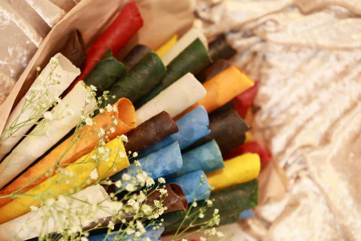 Instrumentos coloridos associados à trajetória da metodologia Aurora